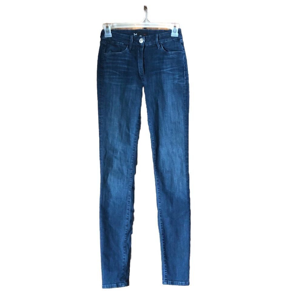 3x1 Channel High Rise Skinny Jeans Stanley Wash - 24